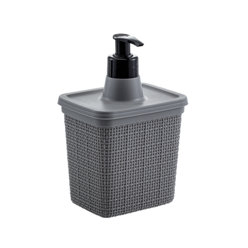 DISP JABON 600ML GRIS (303394|3394)
