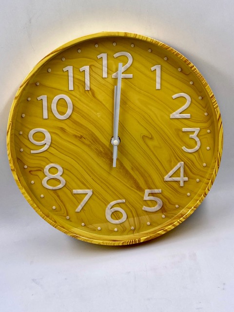 RELOJ PARED SIMIL MADERA 30CM (550968|EA40-14-03)